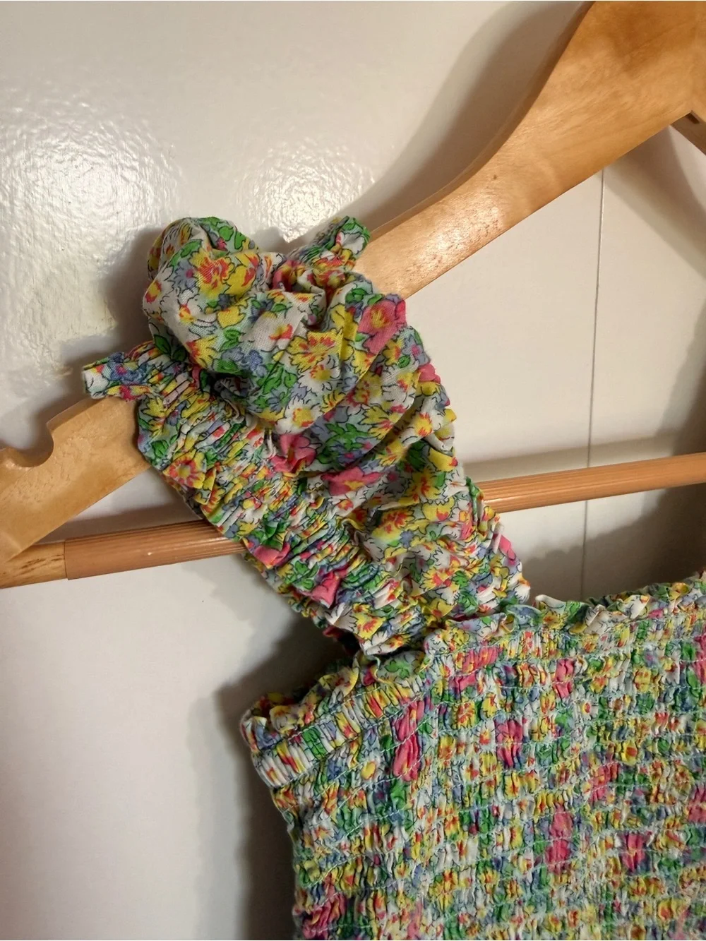 Smocked Floral midi Sundress for Girls - GAP Kids